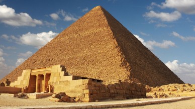 Büyük Giza Piramidi'nin içinde saklı yeni bir tünel bulundu!