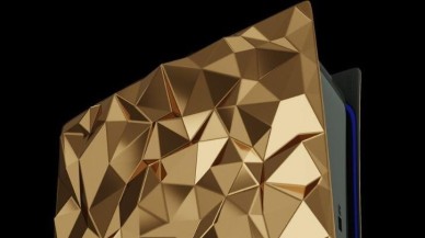 Dudak uçuklatacak oyun konsolu! Altın kaplama PlayStation 5