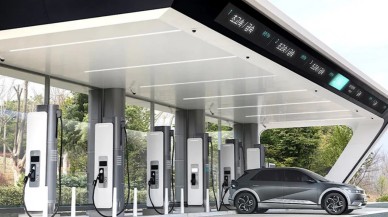 Hyundai,  F1'den ilham aldı! İşte yeni şarj istasyonunun tasarımı