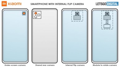 Xiaomi bir şeyler deniyor! Ekran altı dönen kamera