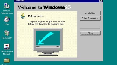 Zahmet oldu ama! Windows 95'ten kalan simgeler sonunda değişiyor