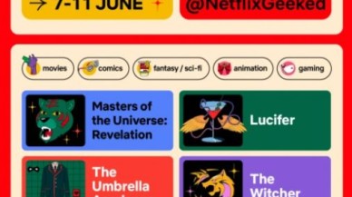 Netflix,  sanal fan etkinliği Geeked Week'i duyurdu