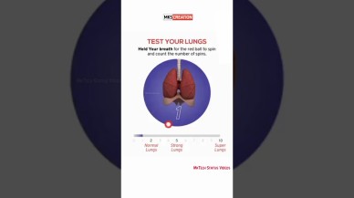 Akciğerleriniz ne kadar güçlü? Bu nefes testi ile ölçün