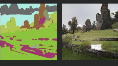 Basit çizimleri çok gerçekçi bir tabloya dönüştüren uygulama Canvas!