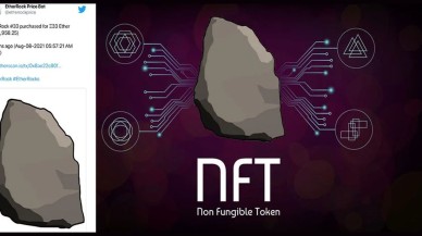 Dijital bir 'kaya' 100 bin dolara satıldı! Evet kaya,  hem de dijital...