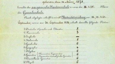 Albert Einstein'ın lise karnesi ortaya çıktı! Matematikte gerçekten kötü müydü?