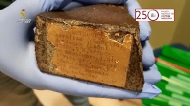 60 yıldır kayıp olan gök taşı satılmaya çalışılırken bulundu!