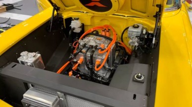 1957 Chevy Bel Air elektrikli oluyor! Elveda içten yanmalı V8 motor...