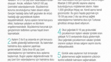 Artık 18 yaşından büyük herkes üçüncü doz hatırlatma aşısını yaptırabilecek!