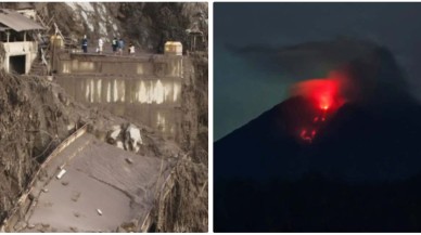 Endonezya'daki volkanik patlamanın yıkıcılığını gözler önüne seren 9 fotoğraf