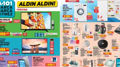 30 Aralık Perşembe A101 Aktüel Teknoloji ürünleri! Lenovo Tab M7 tablet,  Roomba 606 Robot süpürge ve daha fazlası...
