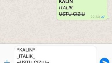 3 gizli WhatsApp hilesi ile sohbetlerinizi özelleştirin! Sohbetleriniz daha detaylı gözüksün...