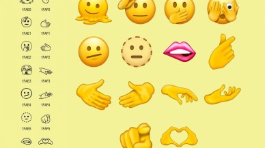 Apple'ın iOS 15.4 beta sürümüyle birlikte gelecek yeni 36 emoji!