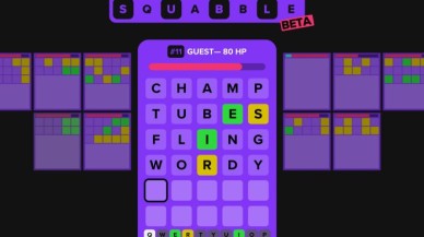 99 kişiye karşı Wordle oynayabileceğiniz oyun: Squabble