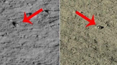 Ay'ın karanlık yüzünde 2 gizemli cam küre tespit edildi!