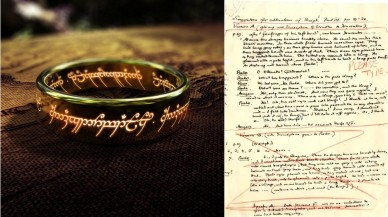 Yüzüklerin Efendisi'nin kayıp senaryoları bulundu! 1950'lerden beri kayıptı...