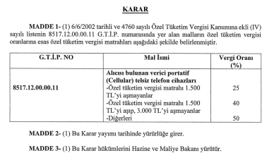 Cep telefonlarında ÖTV matrahı artırıldı! Peki bu ne anlama geliyor?