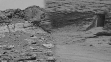 Mars't bulunan 'kapı'nın boyutları açıklandı! Sandığınız gibi değil...