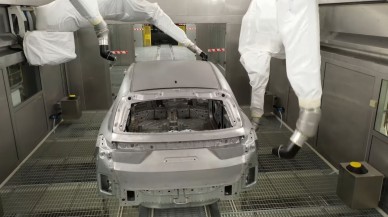 Togg Gemlik fabrikasında boya provaları başladı - VİDEO