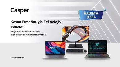 Kasım Ayında Casper’dan Alışveriş Fırsatları