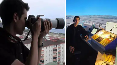 Üniversiteli Alperen'in Uçak Tutkusu; Balkondan Kuleye Hayali Peşinde