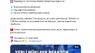 Türkiye Nükleer Enerjide Yeni Bir Adım Atıyor