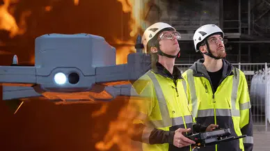 Alevlerin İçine Uçan Teknoloji: 200 Dereceye Dayanıklı FireDrone