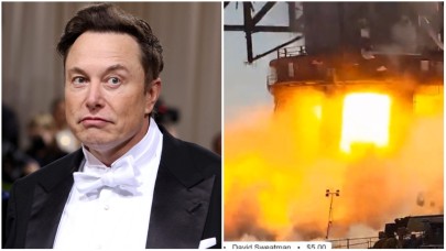 Starship roketi test sırasında patladı - VİDEO