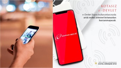 e-Devlet artık internet kotanızdan harcamayacak! Mobil operatörlerle anlaşma...
