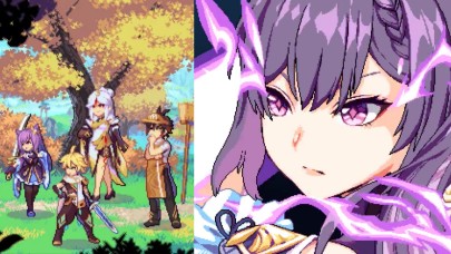 Pixel art sanatıyla buluşan Genshin Impact muhteşem gözüküyor! - VİDEO