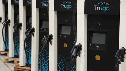 Yerli otomobil Togg'un şarj istasyonları görücüye çıktı! 81 ile yerleştirilecekler