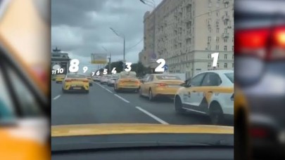 Taksi uygulamasını hackleyip tüm taksileri aynı yere çağırdılar! Şehirde büyük kaos - VİDEO
