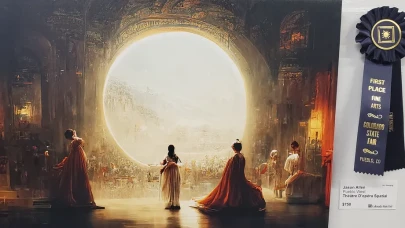 Yapay zeka tarafından oluşturulan resim eyalet yarışmasını kazandı!