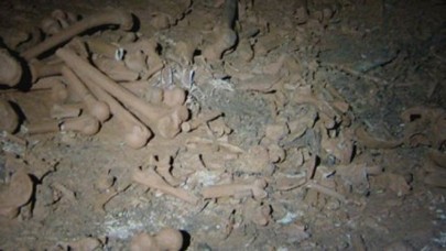 100’den fazla insanın kurban edildiği mağarada çılgın keşif