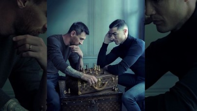 Ronaldo ve Messi'den sosyal medyayı sallayan paylaşım: Satranç fotoğrafının anlamı ne?