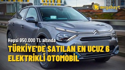 Türkiye'de satılan en ucuz 6 elektrikli otomobil (Kasım 2022)