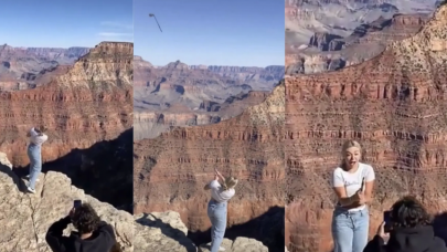Büyük Kanyon'a golf topu atan TikToker'a ceza kesildi!