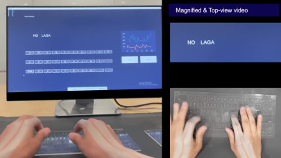 Klavyeler tarihe mi karışacak? İşte ellerinizi klavyeye dönüştüren sprey - VİDEO