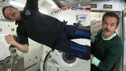 Astronotlar uzayda nasıl uyur? - VİDEO