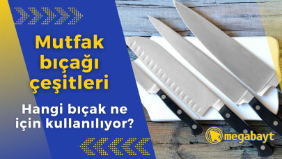 Hangi bıçak ne için kullanılıyor? İşte 19 farklı mutfak bıçağı ve ne işe yaradıkları