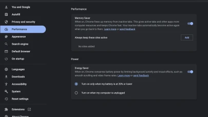 Google Chrome,  enerji tasarrufu özelliğini kullanıma sundu!
