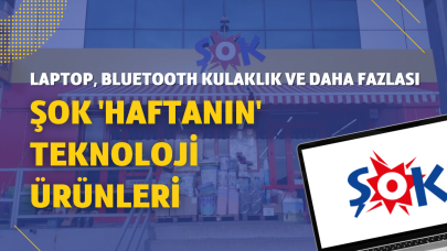 ŞOK'ta haftanın teknoloji ürünleri: Leonova laptop,  Bluetooth kulaklık ve daha fazlası