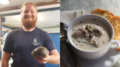 200 yaşındaki deniz tarağını son anda yemek olmaktan kurtardı!