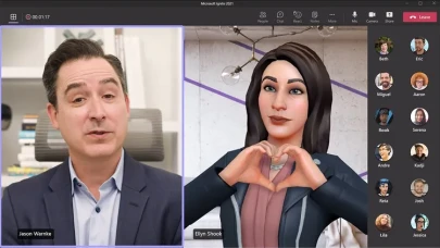 Microsoft Teams'in 3 boyutlu avatar özelliği kapıda!