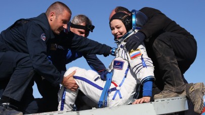 Çekimleri uzayda gerçekleştirilen The Challenge,  önümüzdeki ay vizyona giriyor!