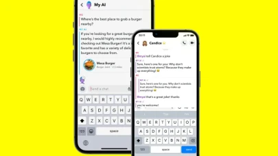 Snapchat'in yapay zeka özelliği yayınlandı!