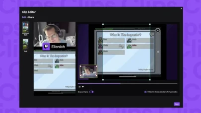 Twitch,  klip düzenleyicisine dikey video özelliği ekledi!