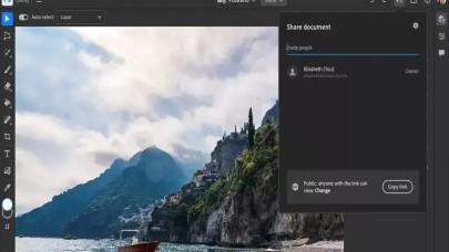 Web Photoshop hizmeti yapay zeka desteği alıyor!