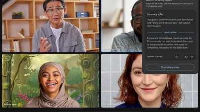 Google Meet'e yapay zeka destekli yeni not alma özelliği geliyor!