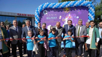 ’Canik Bilim ve Teknoloji Festivali’ başladı